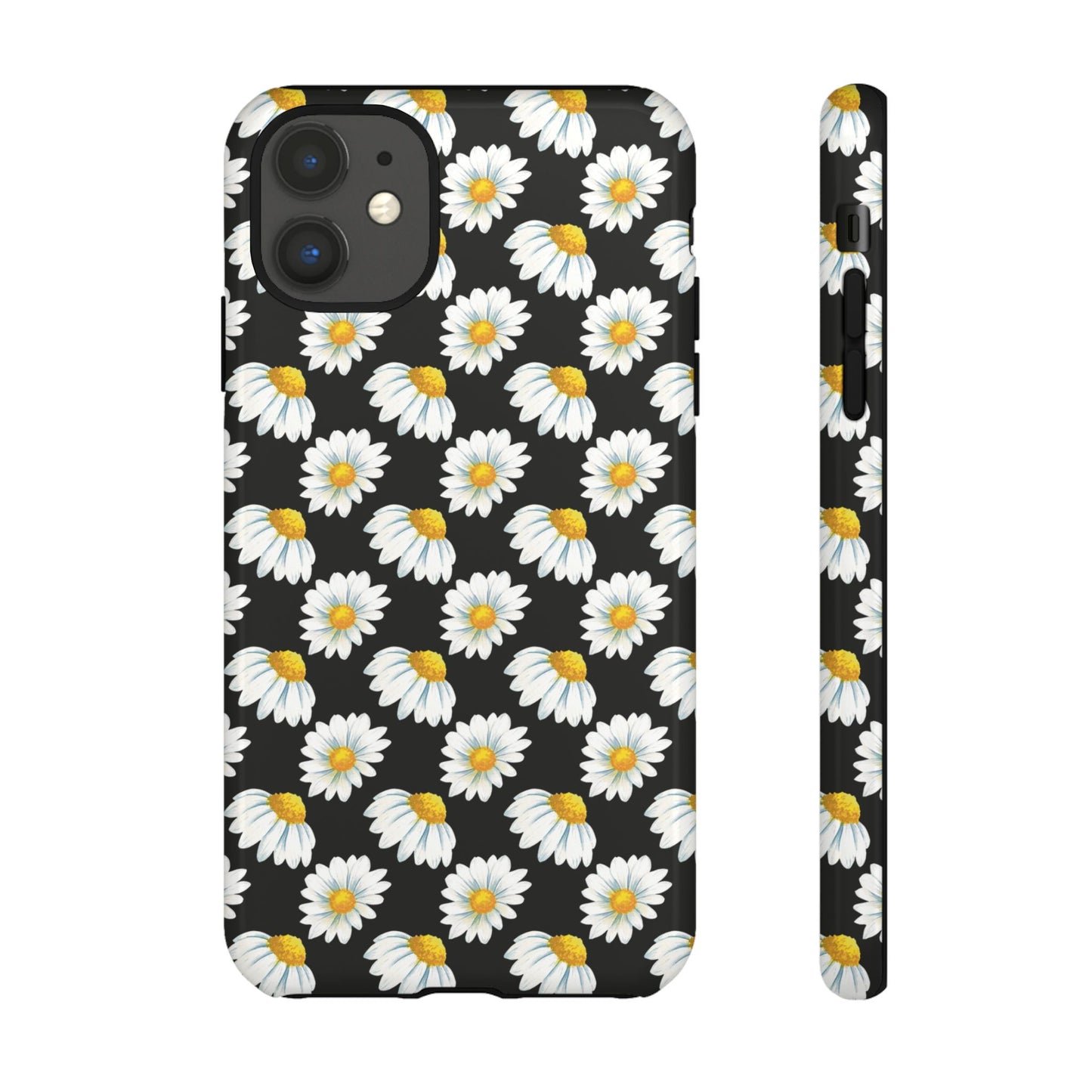 Daisy Phone Case Black