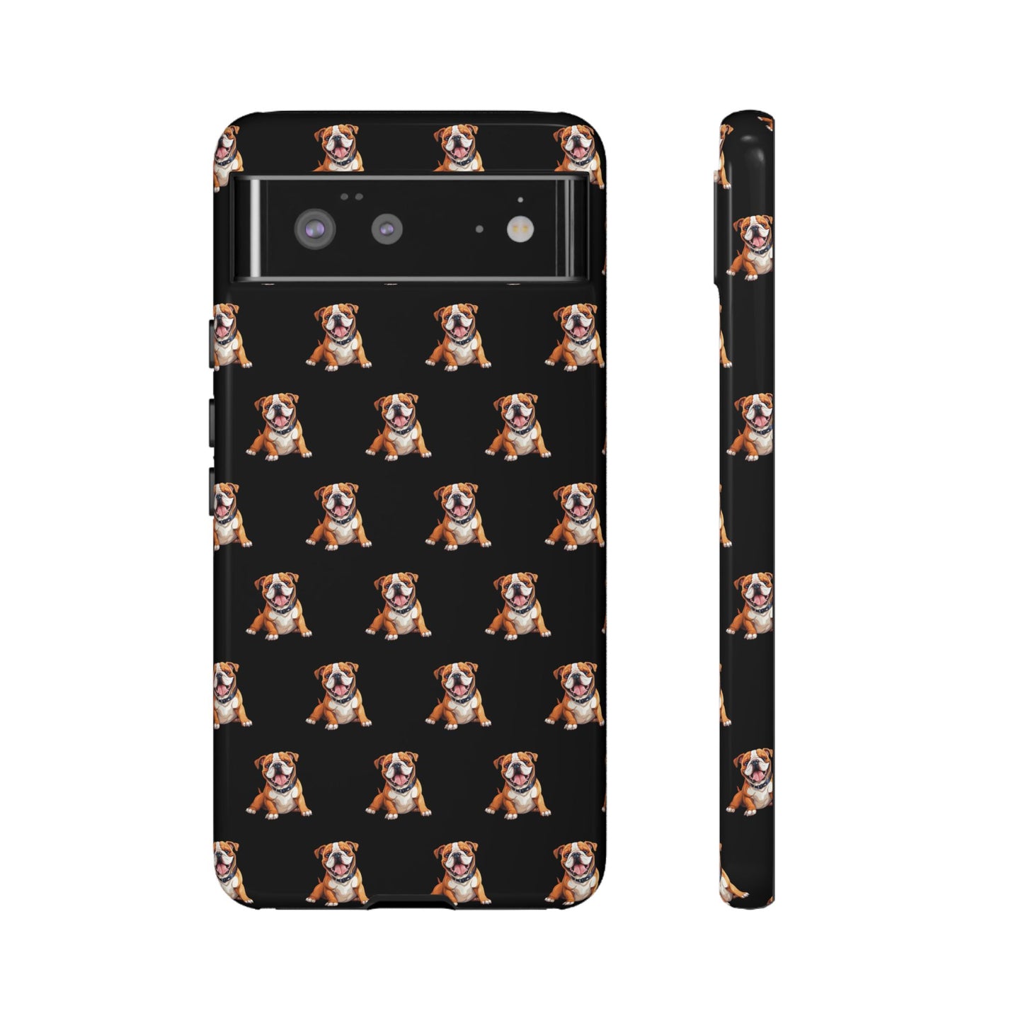 Bulldog Phone Case Black