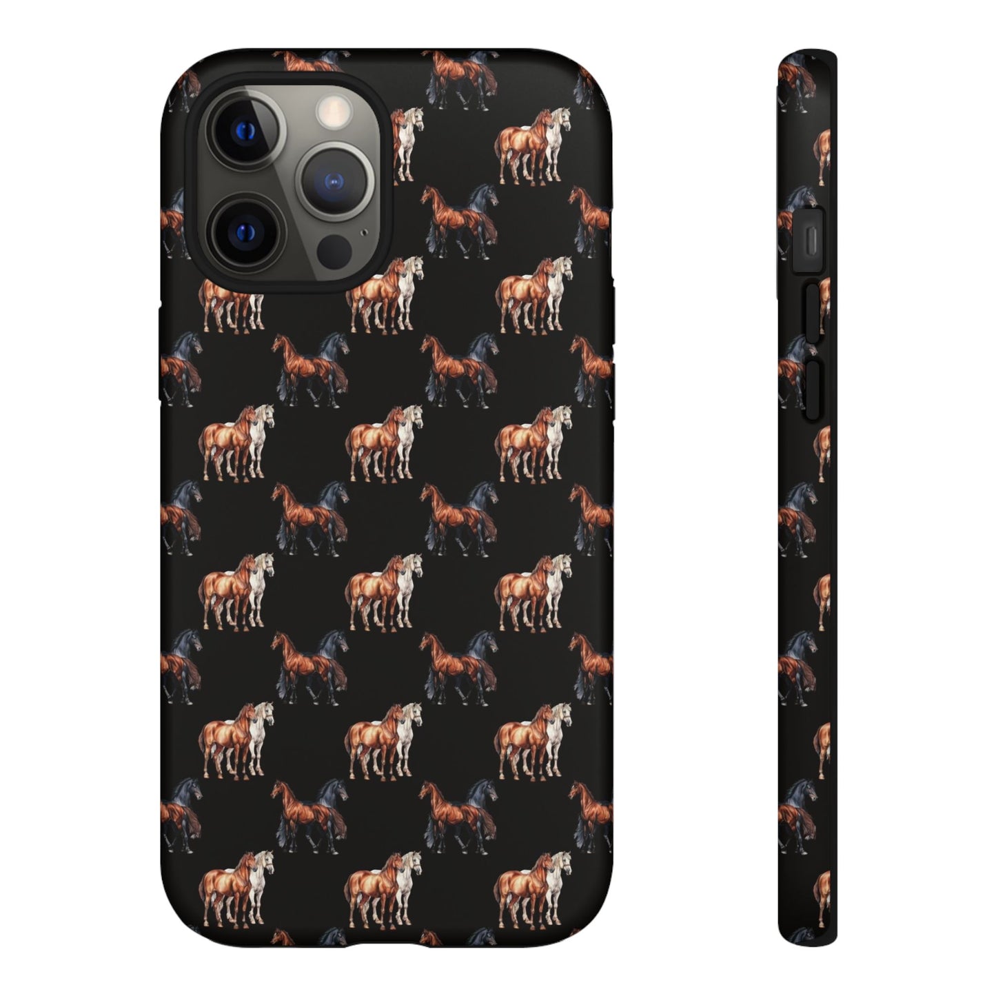 Horse Phone Case Black