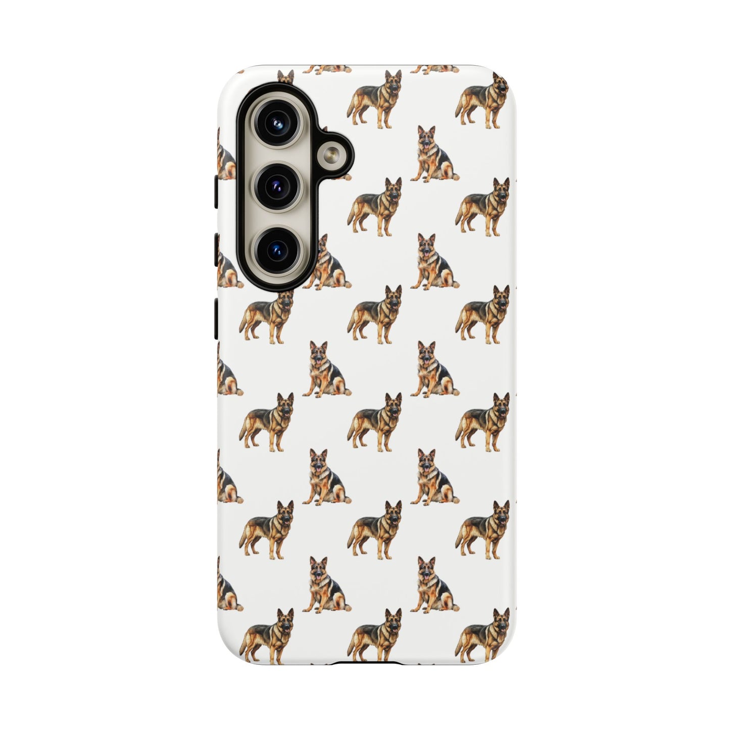 German Shepherd Phone Case White