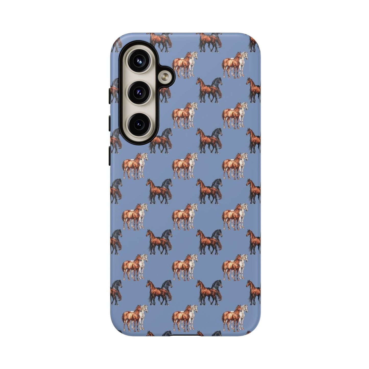 Horse Phone Case Blue