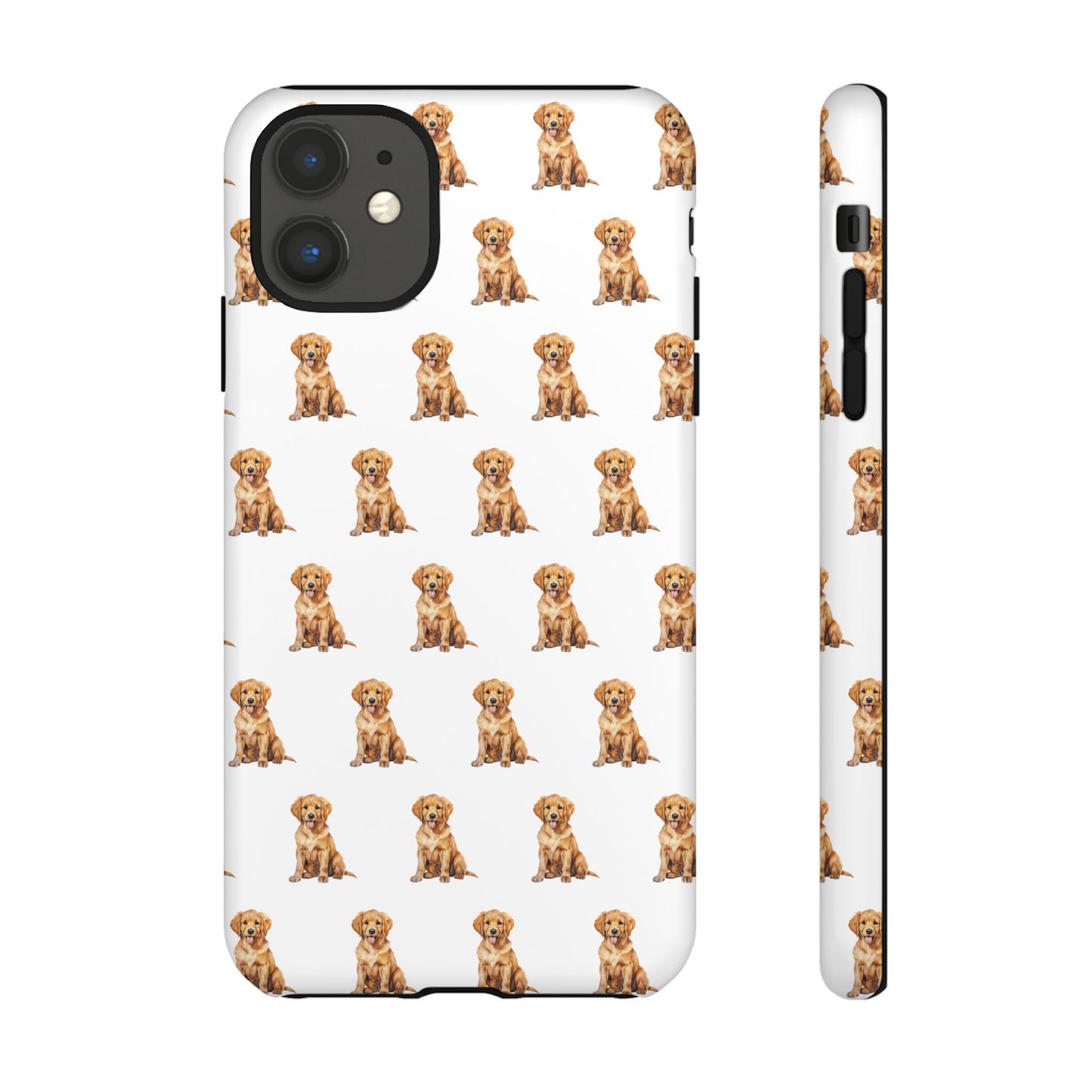 Golden Retriever Phone Case White