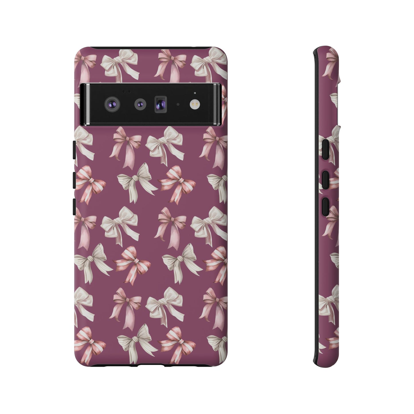 Bow Phone Case Berry