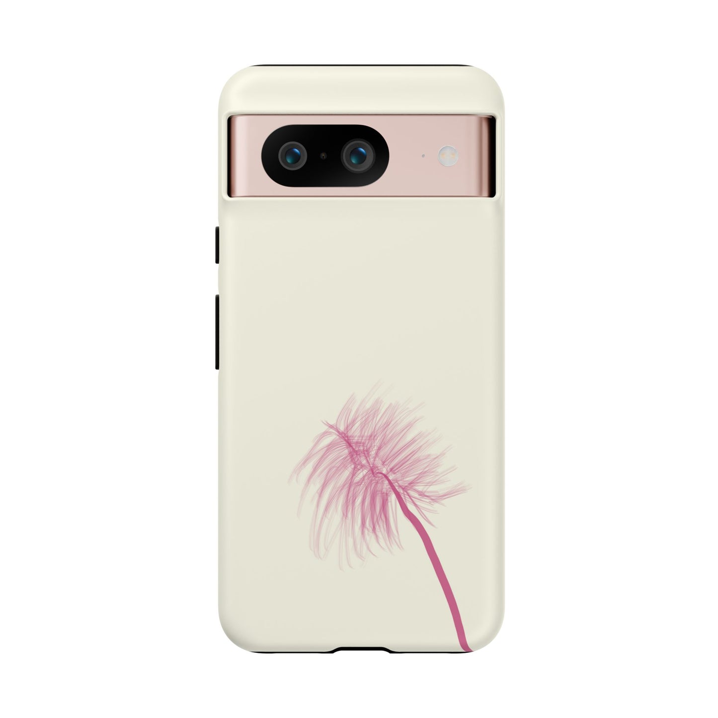 Dandelion Blowball Phone Case Cream