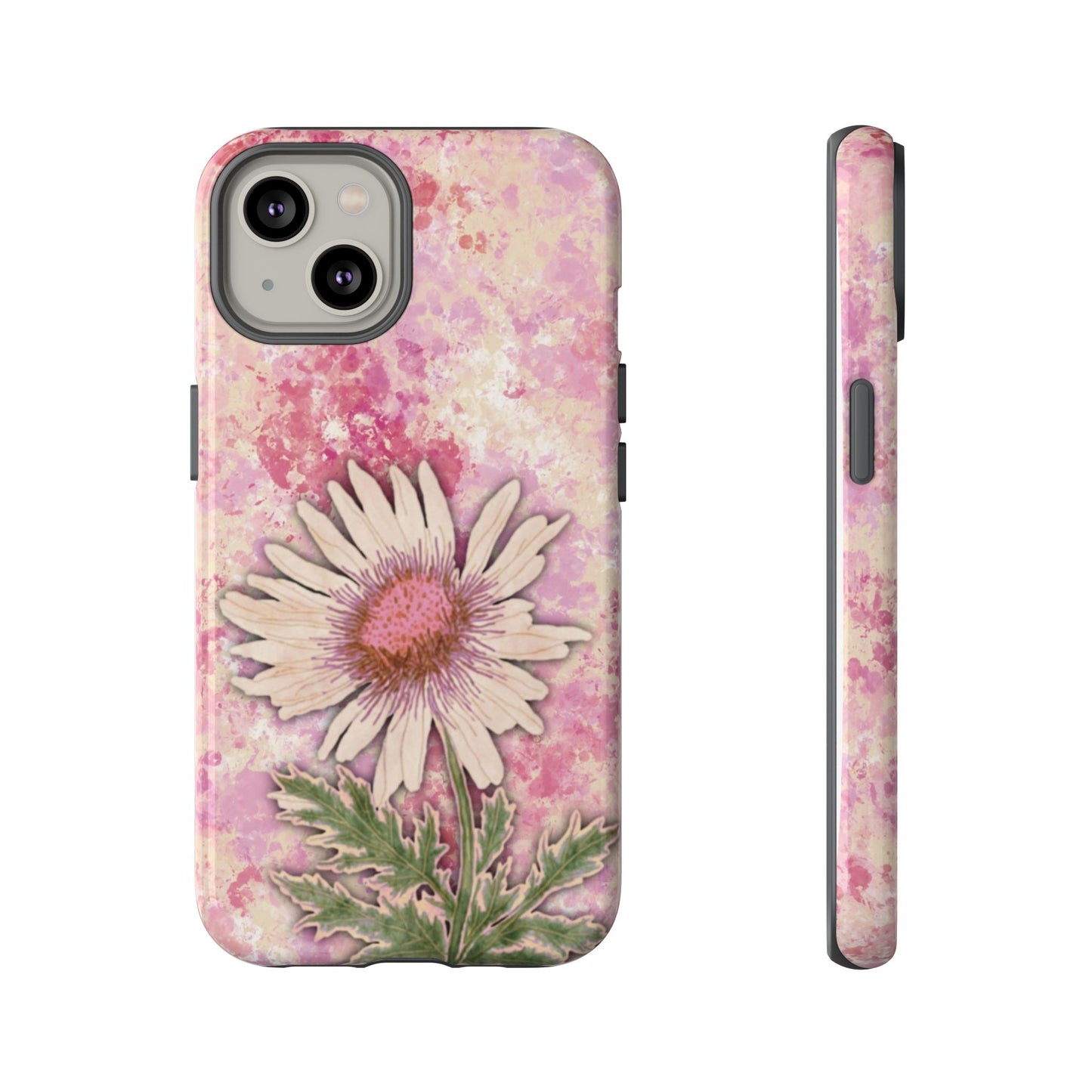 Daisy Phone Case Pink