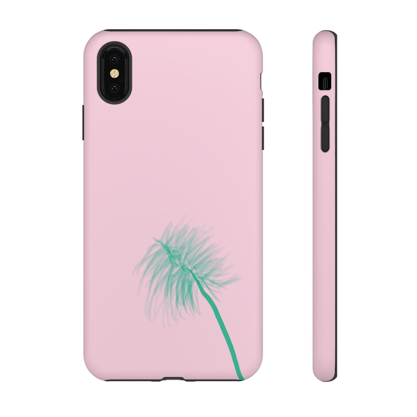 Dandelion Blowball Phone Case Pink