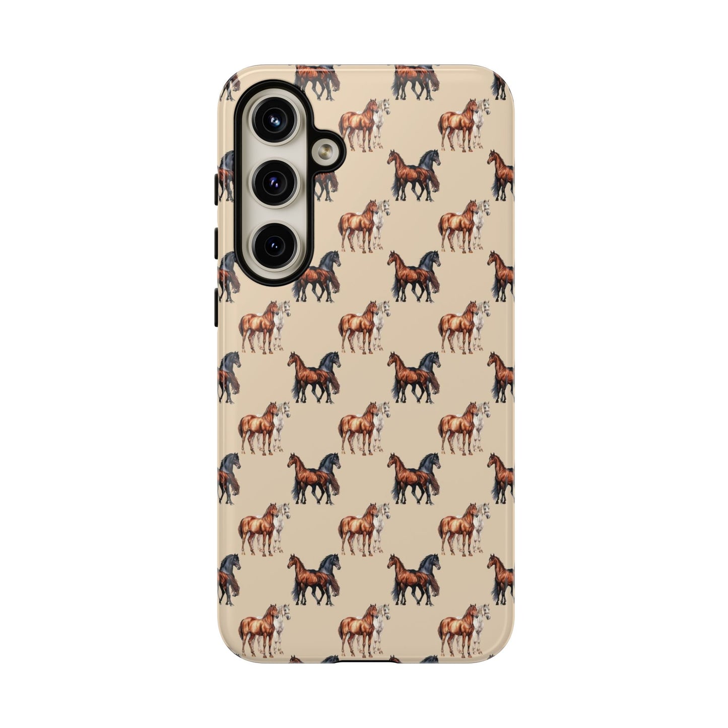 Horse Phone Case Cream