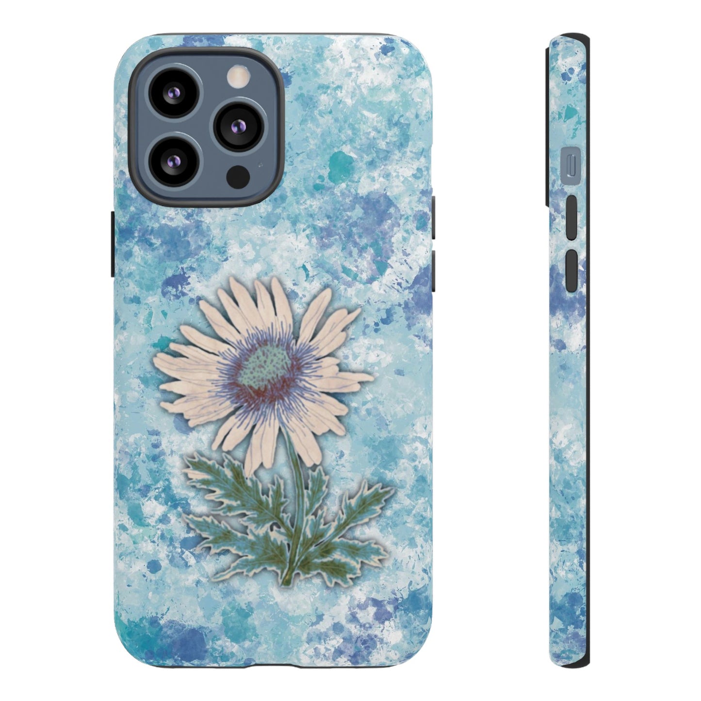 Daisy Phone Case Blue