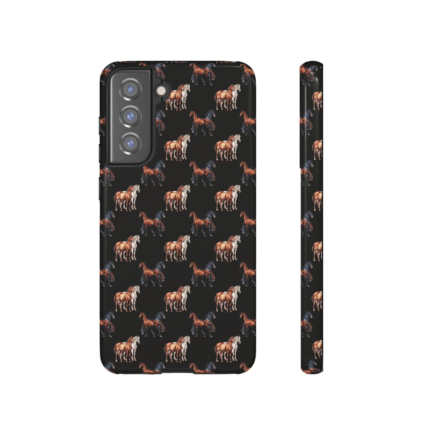 Horse Phone Case Black