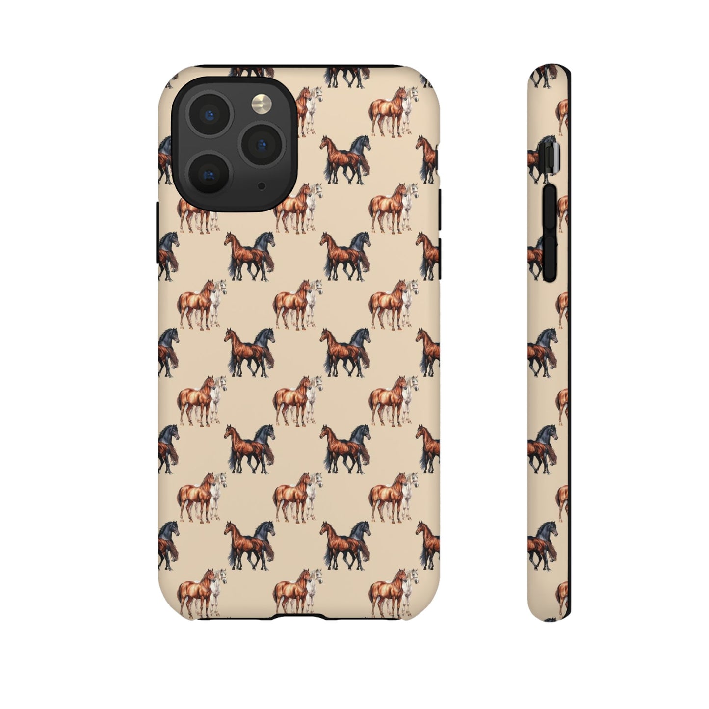 Horse Phone Case Cream