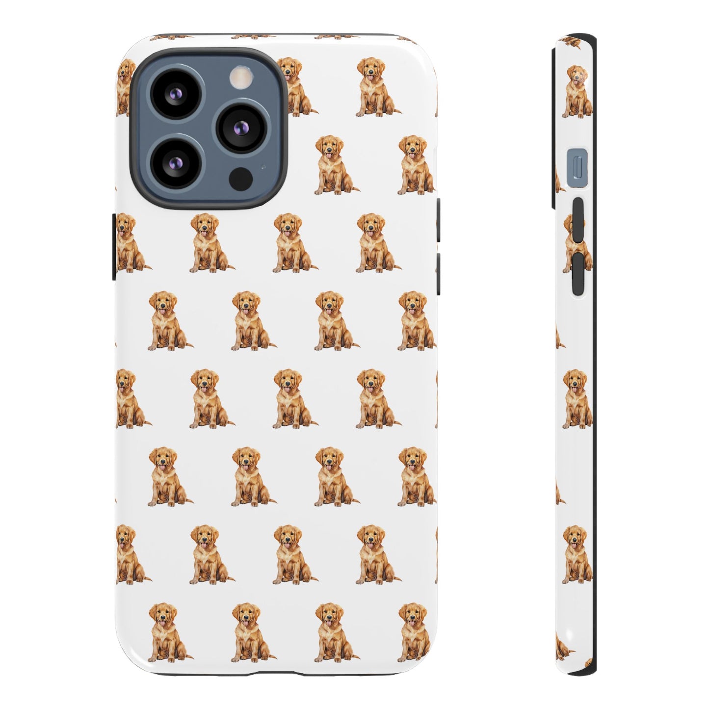 Golden Retriever Phone Case White