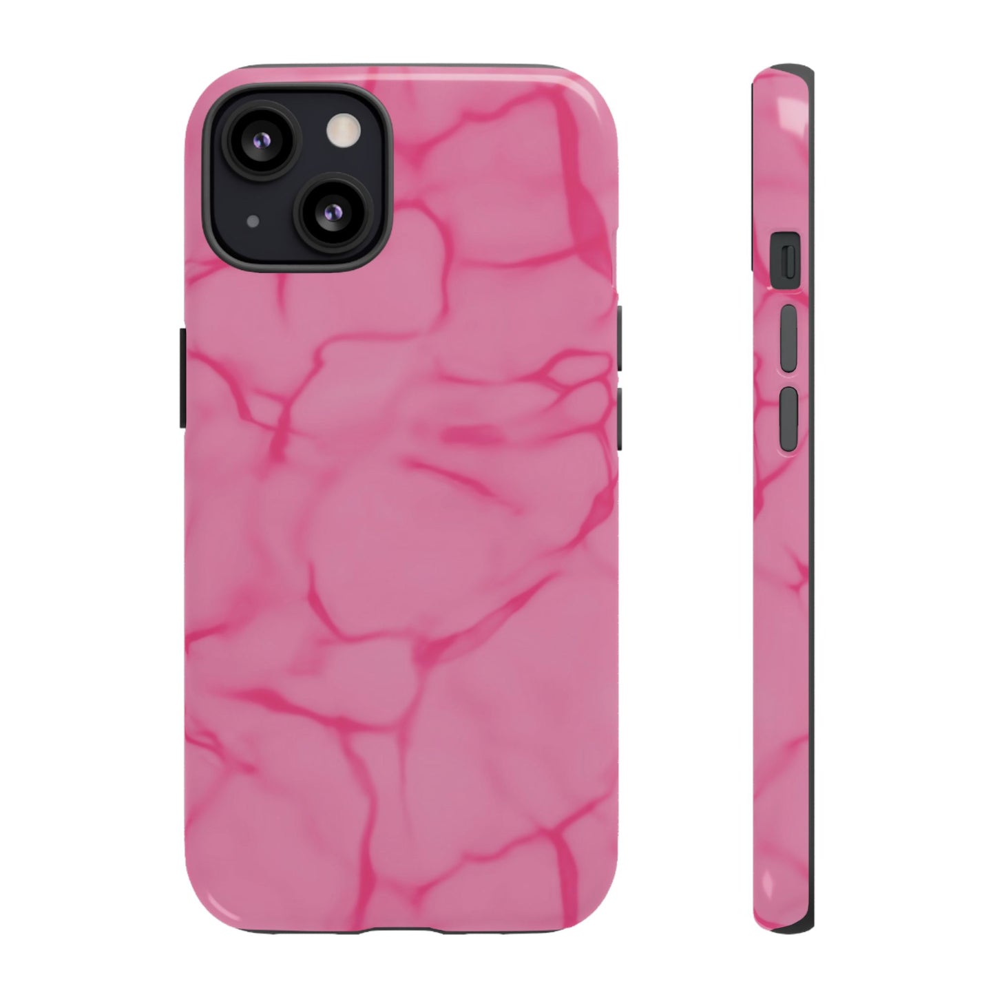 Marble Phone Case Pink on Pink