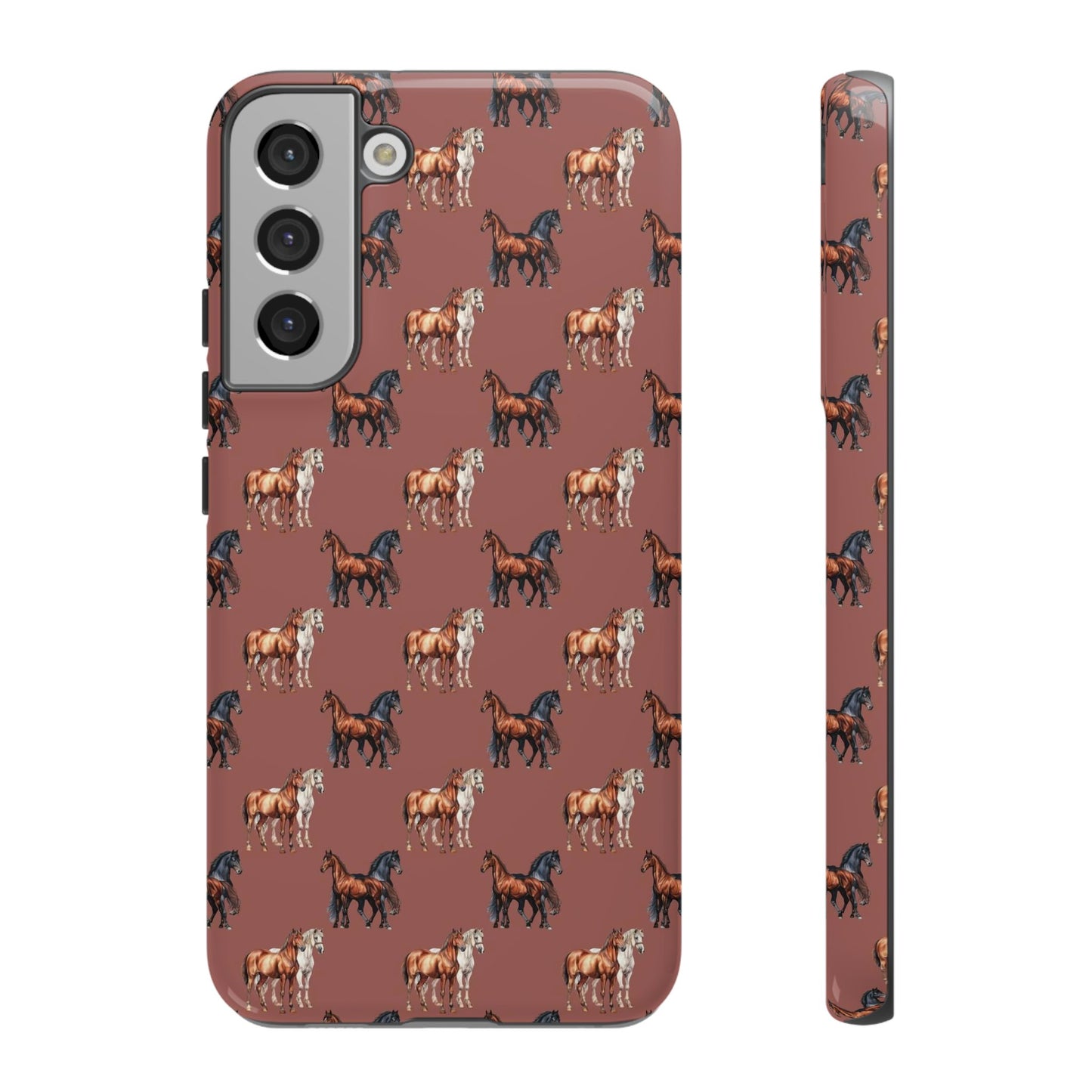 Horse Phone Case Brown