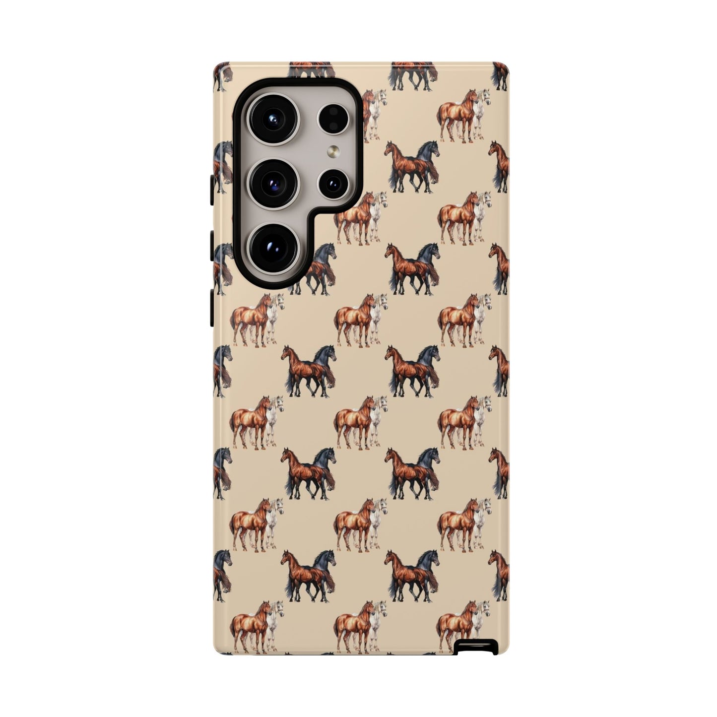 Horse Phone Case Cream