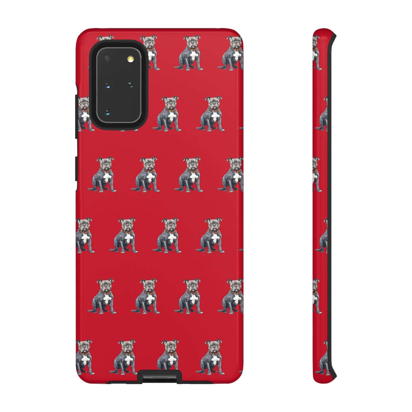 Pitbull Phone Case Red