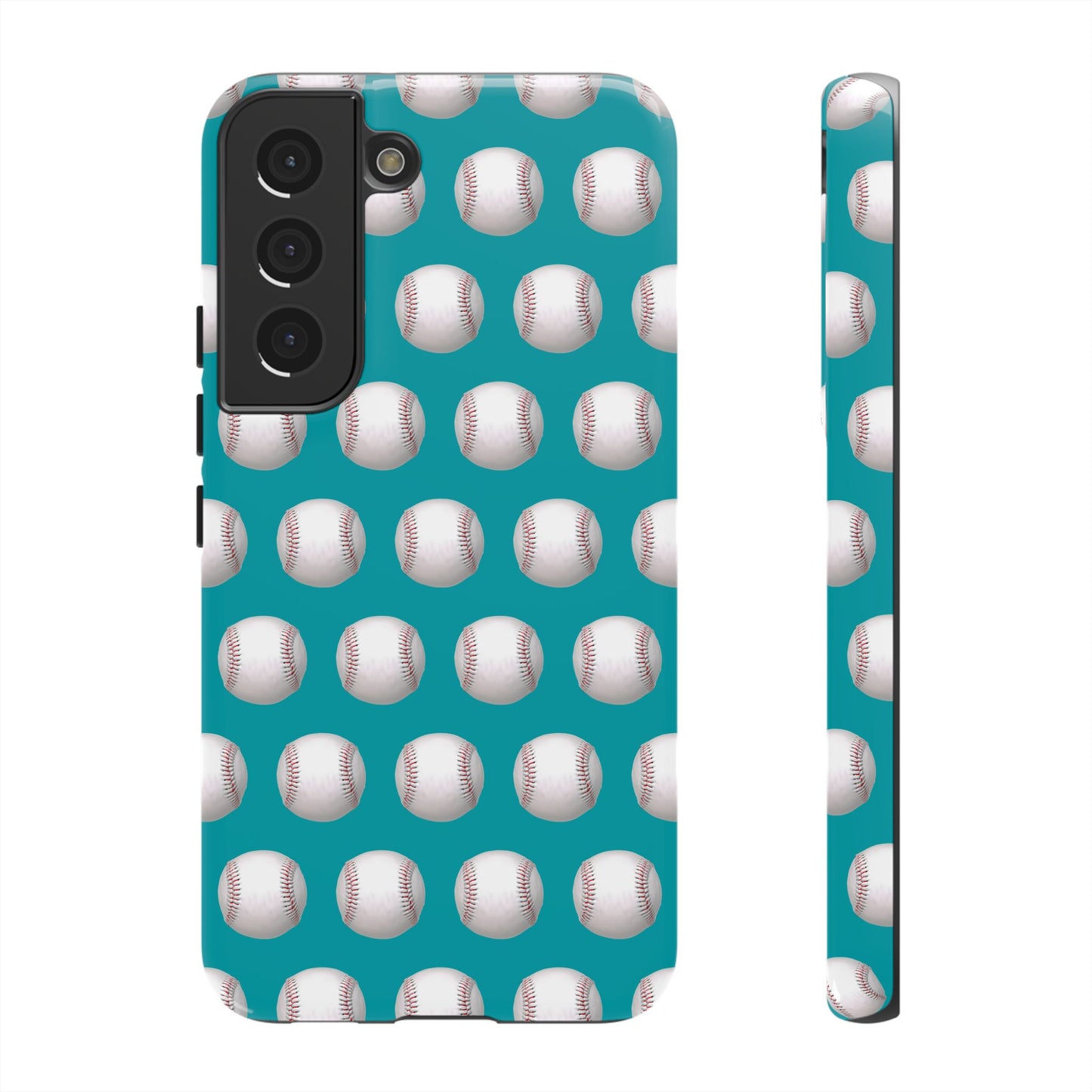 Baseball Phone Case Teal