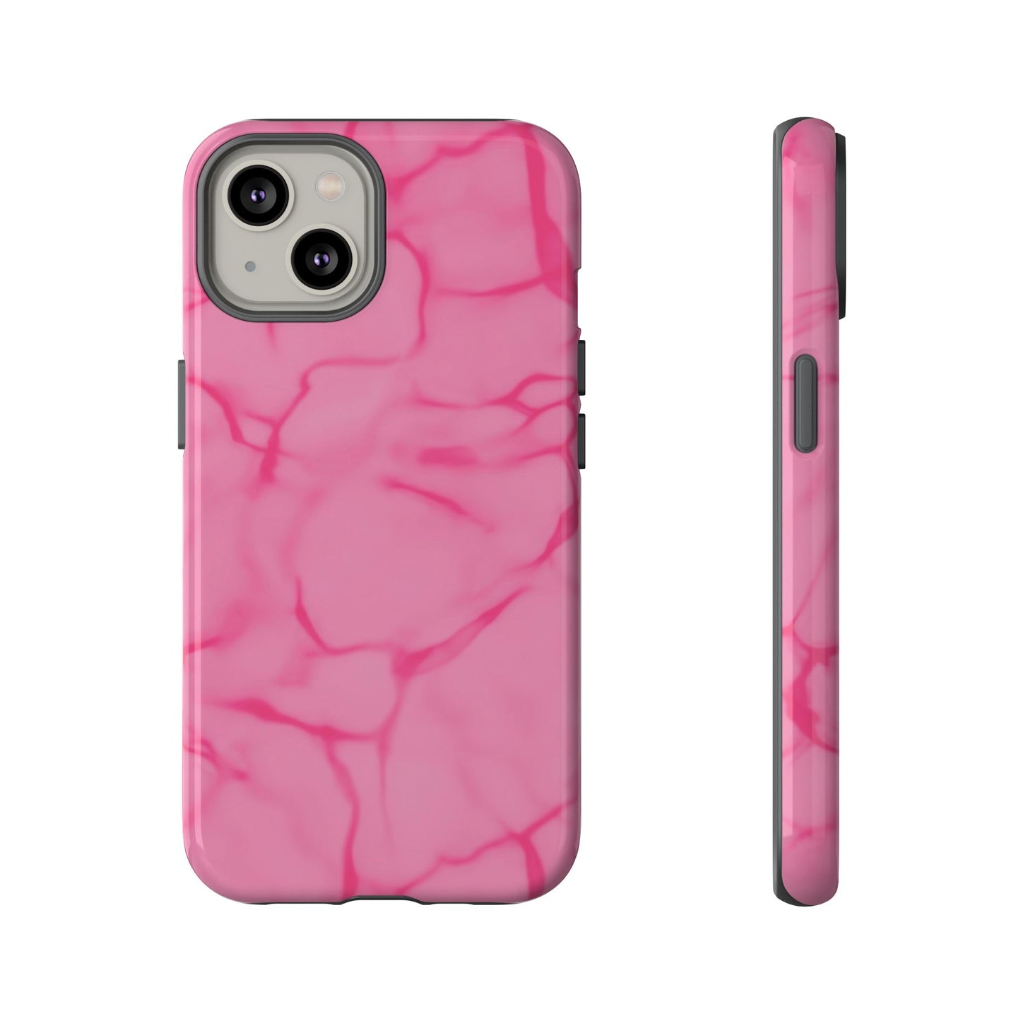 Marble Phone Case Pink on Pink