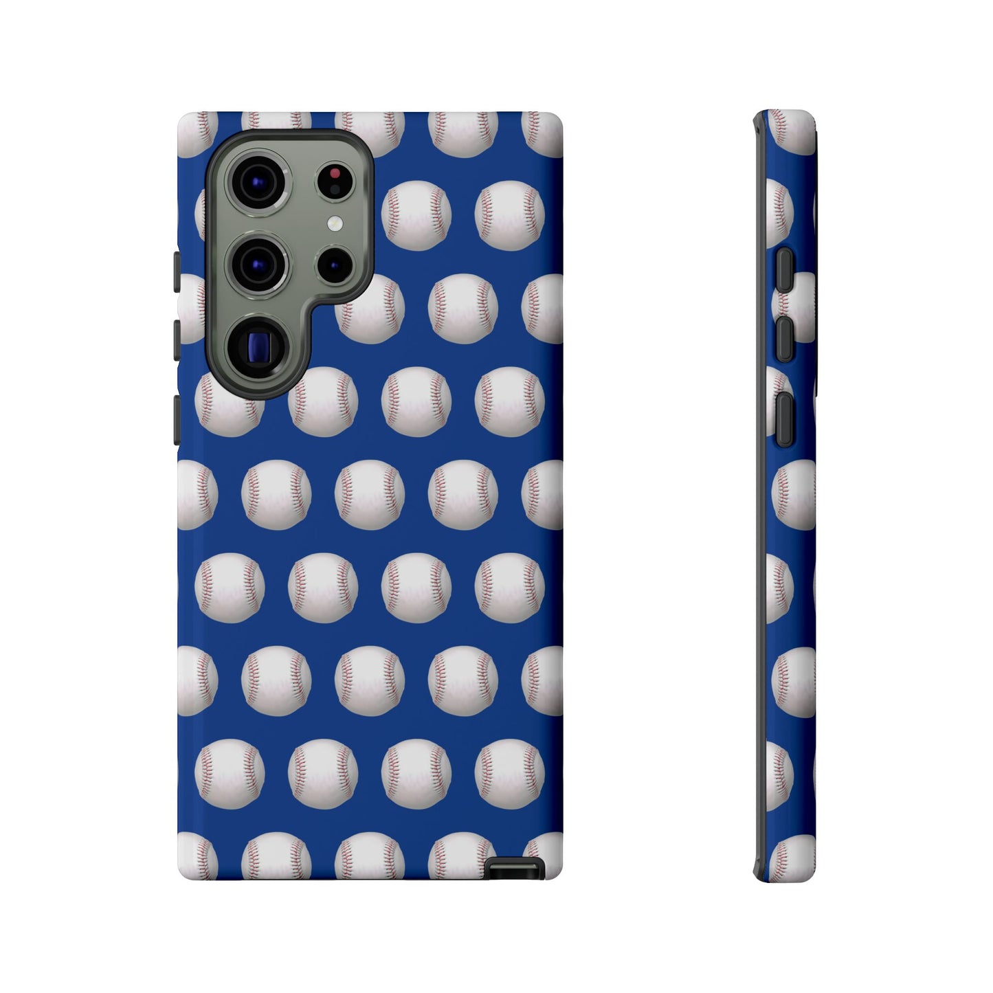 Baseball Phone Case Blue