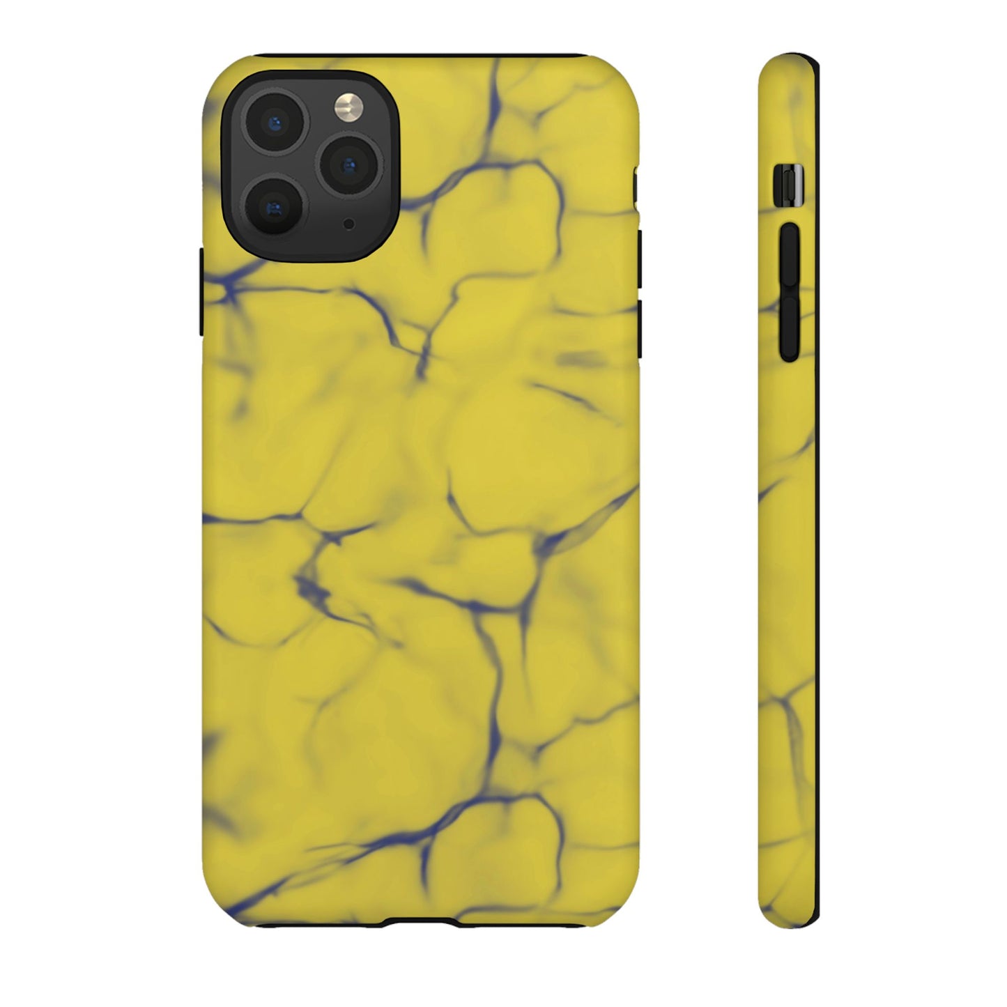 Marble Phone Case Yellow