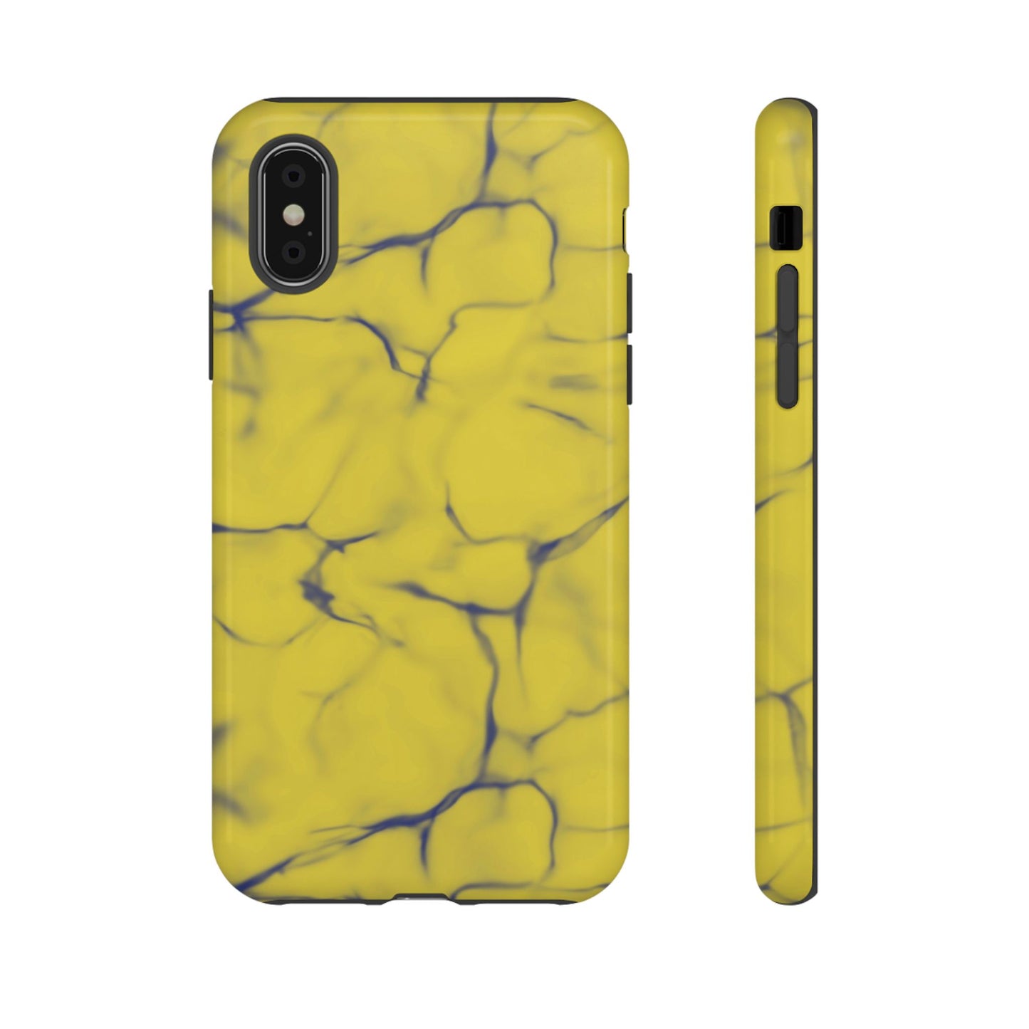 Marble Phone Case Yellow