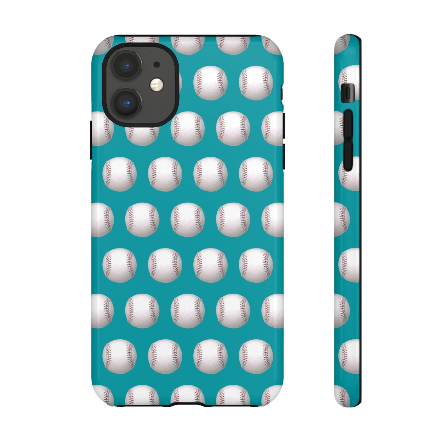 Baseball Phone Case Teal