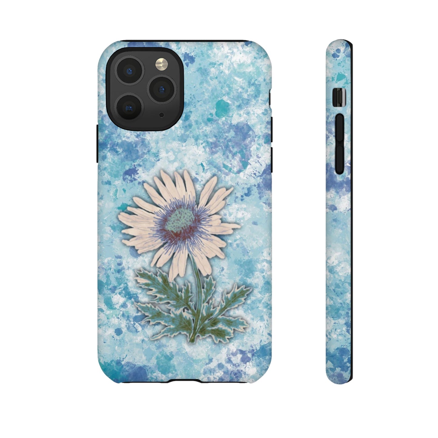 Daisy Phone Case Blue