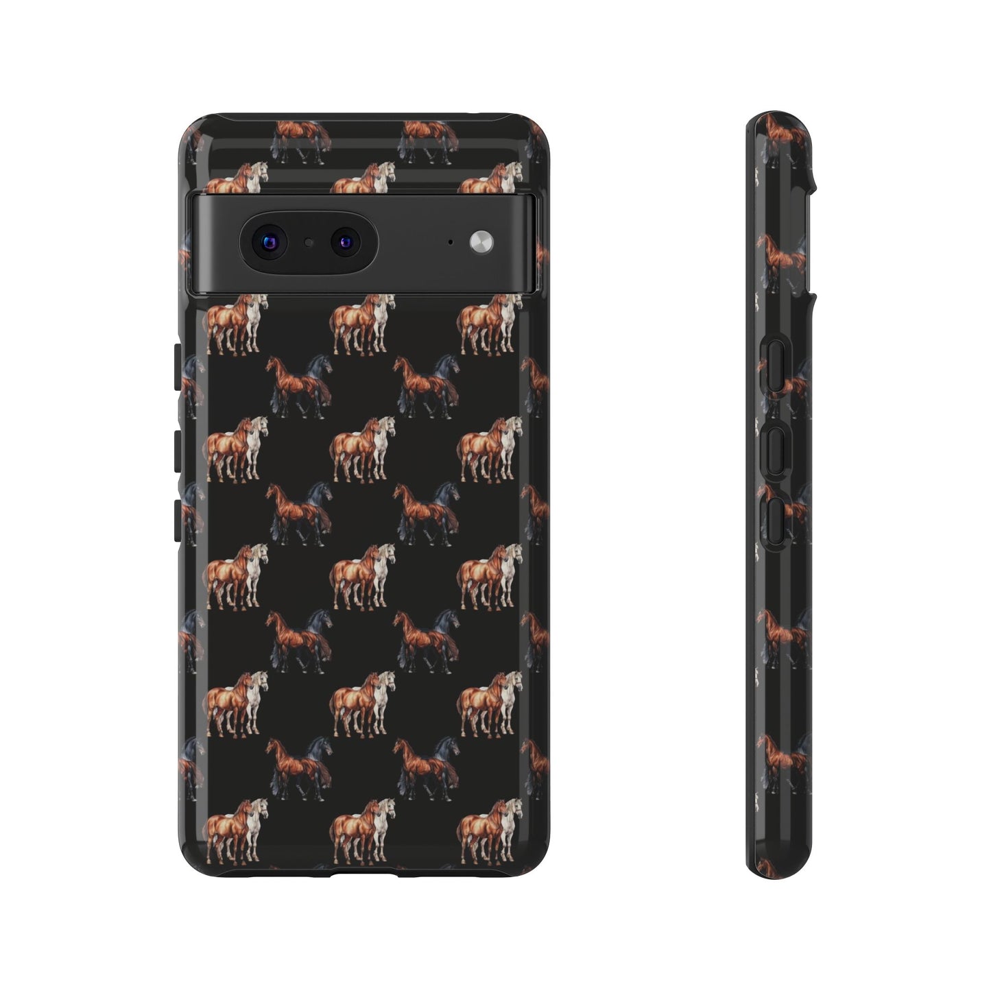 Horse Phone Case Black