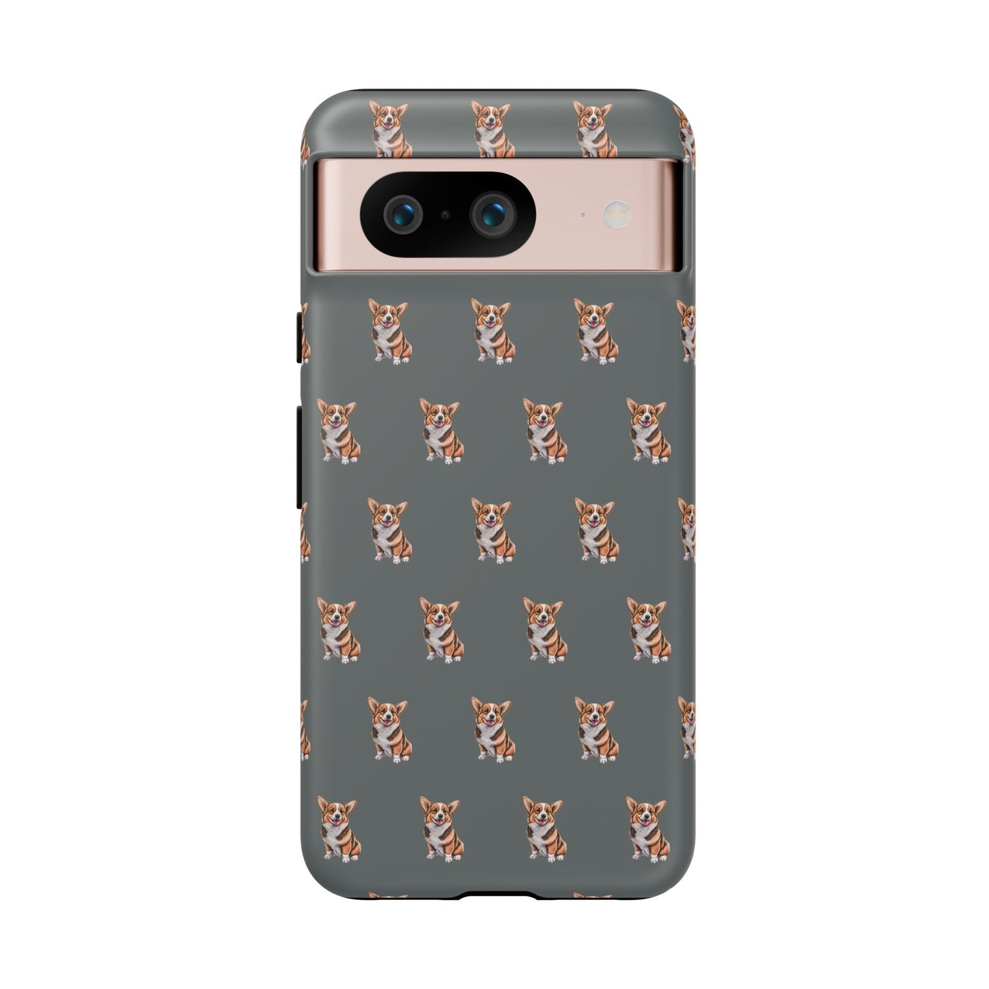 Corgi Phone Case Gray