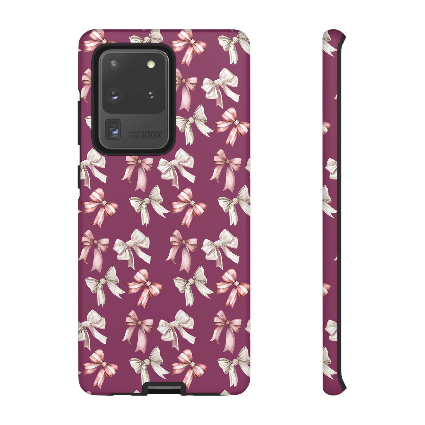 Bow Phone Case Berry