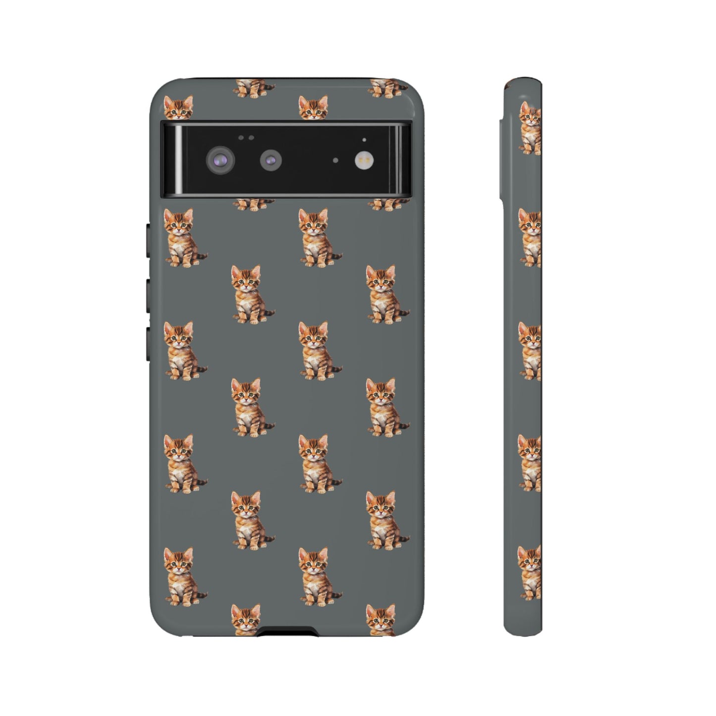 Cat Phone Case Gray