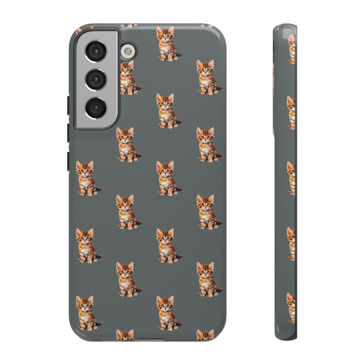 Cat Phone Case Gray