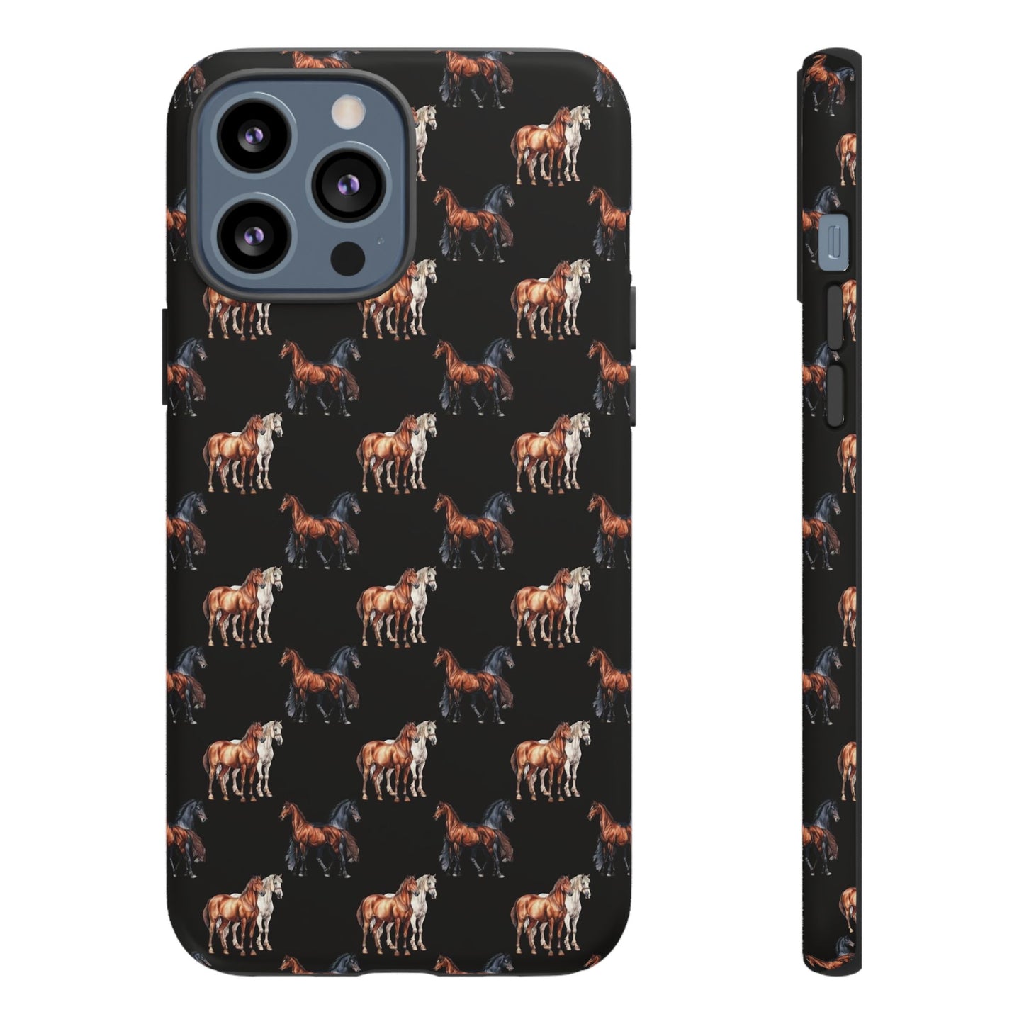 Horse Phone Case Black