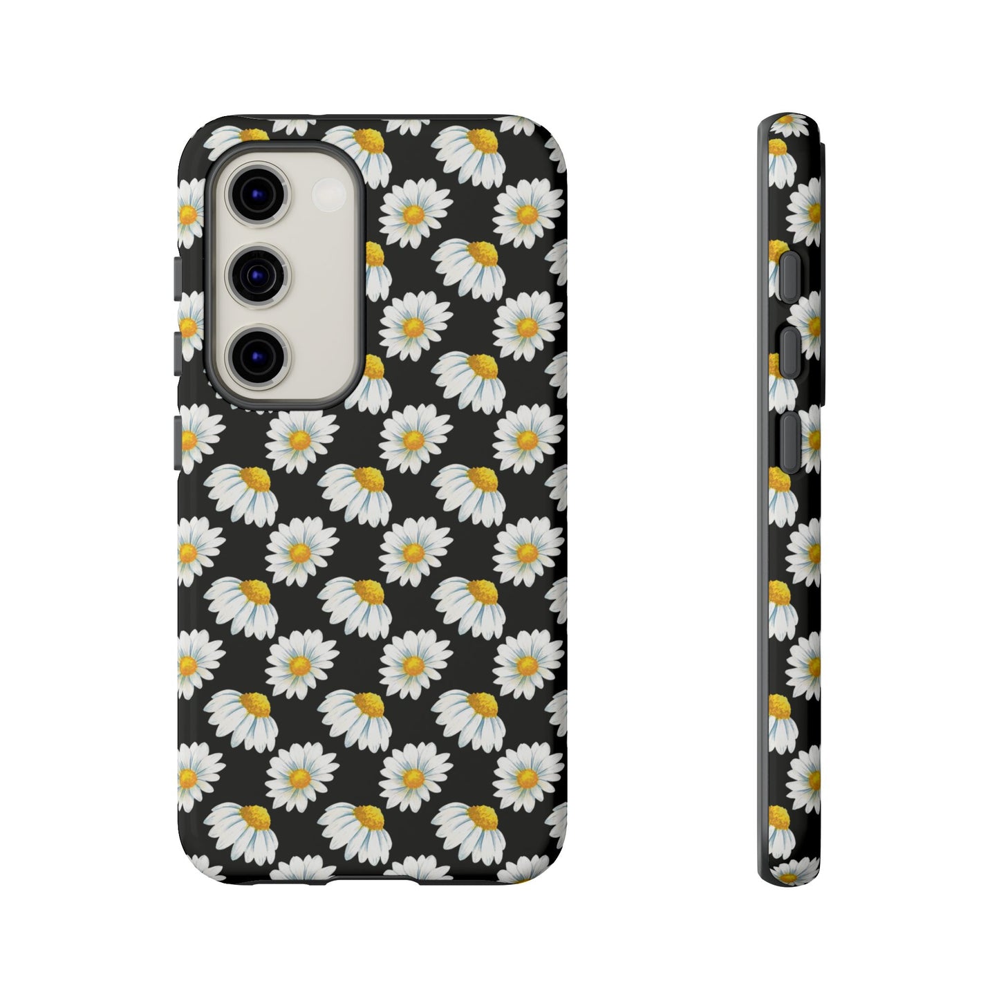 Daisy Phone Case Black