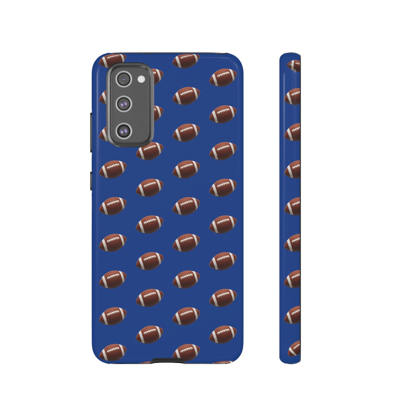 Football Phone Case Blue