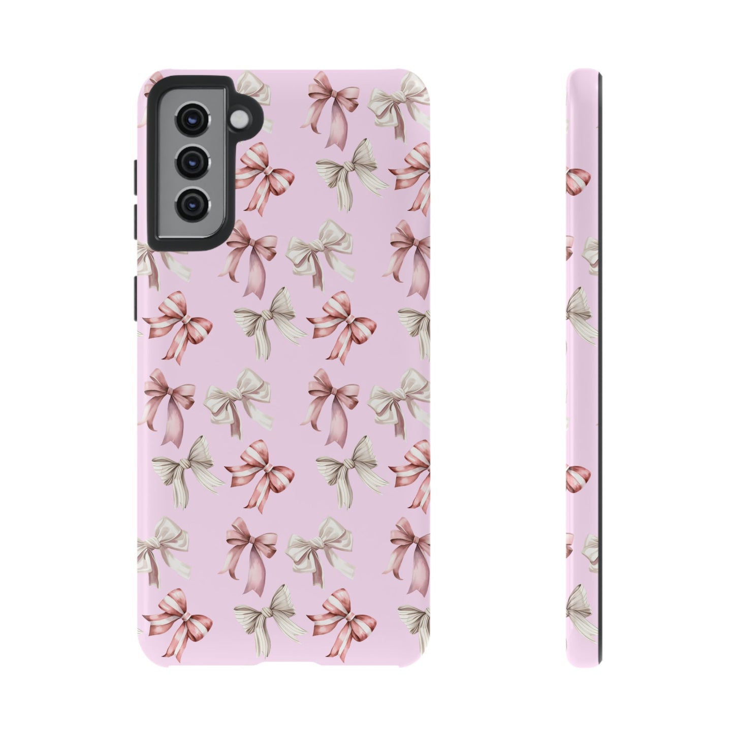 Bow Phone Case Pale Pink