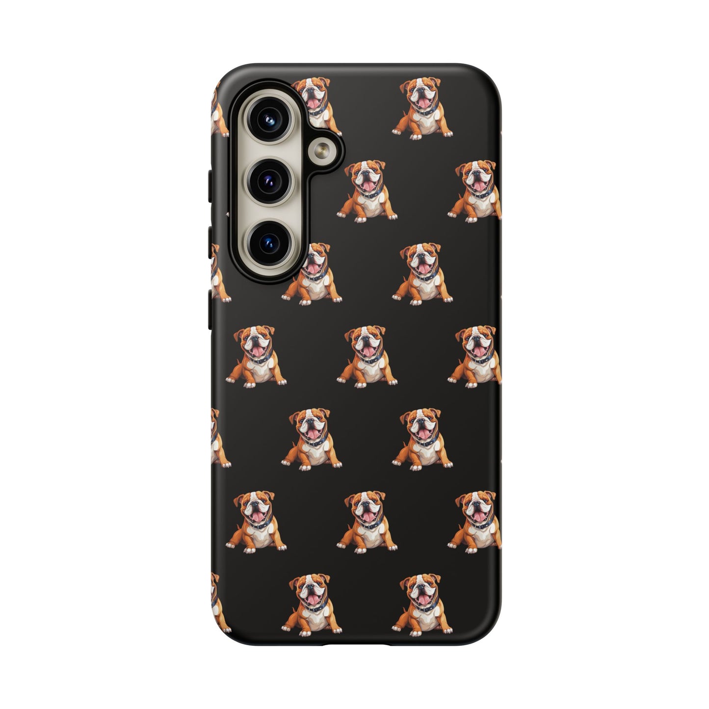 Bulldog Phone Case Black