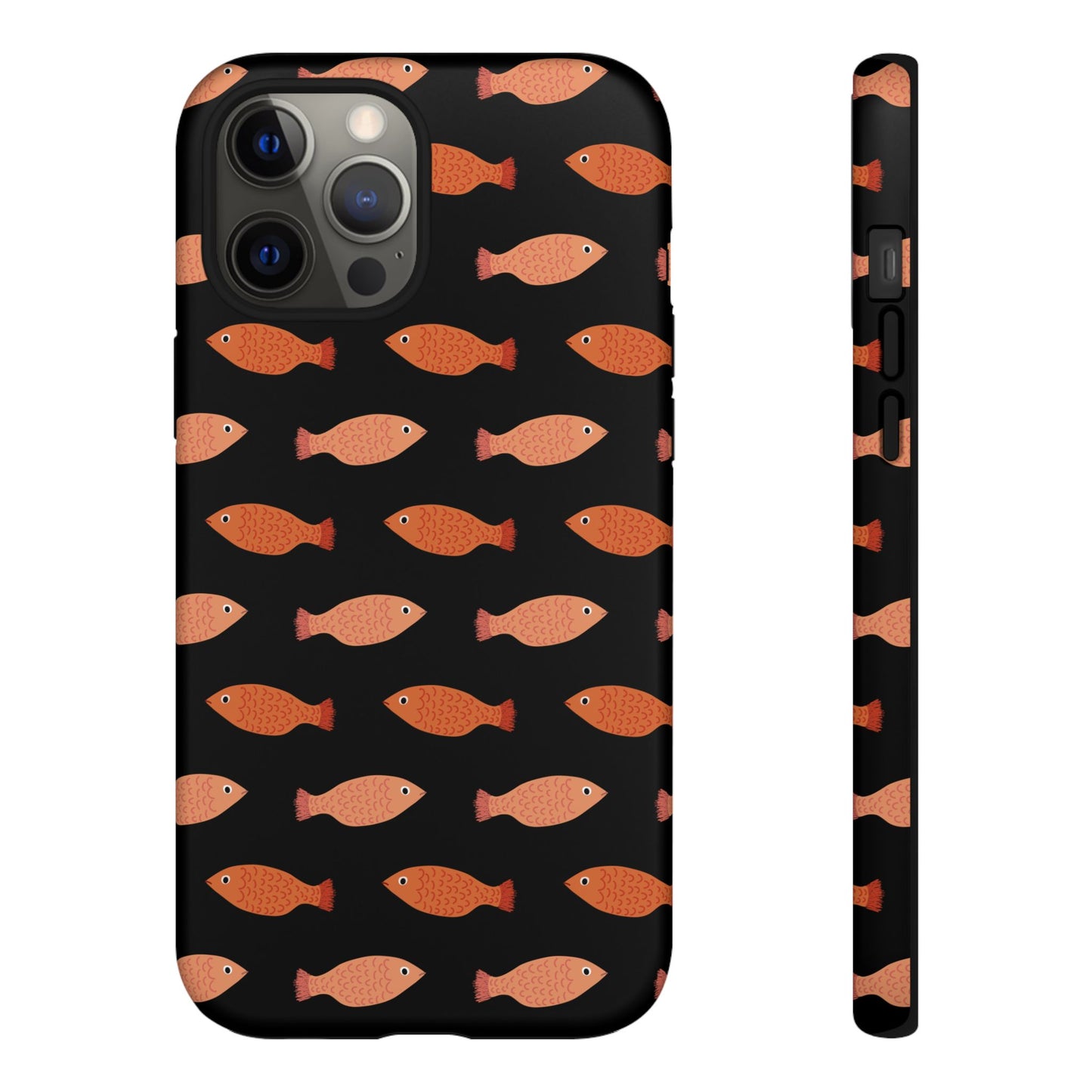 Fish Phone Case Black