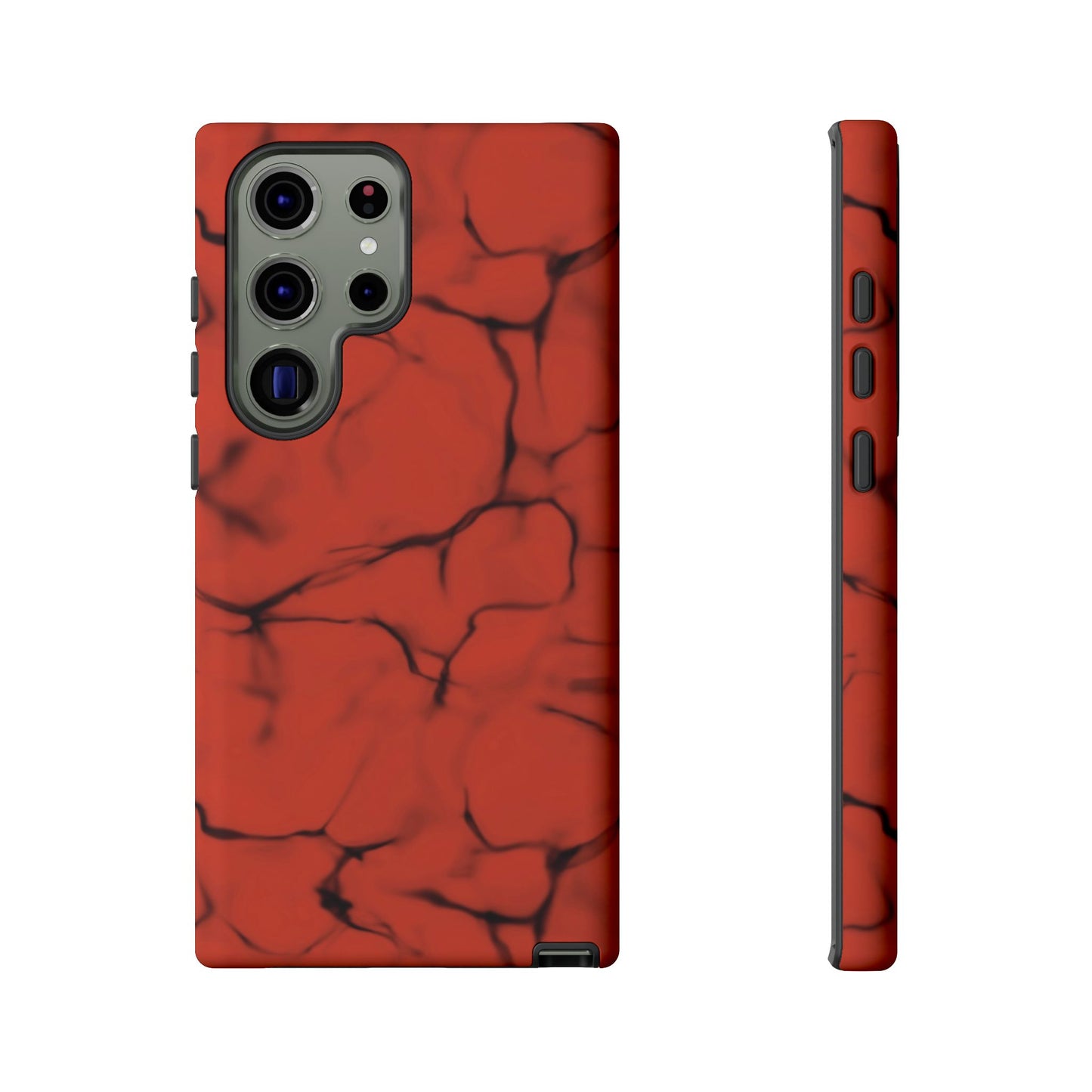 Marble Phone Case Red