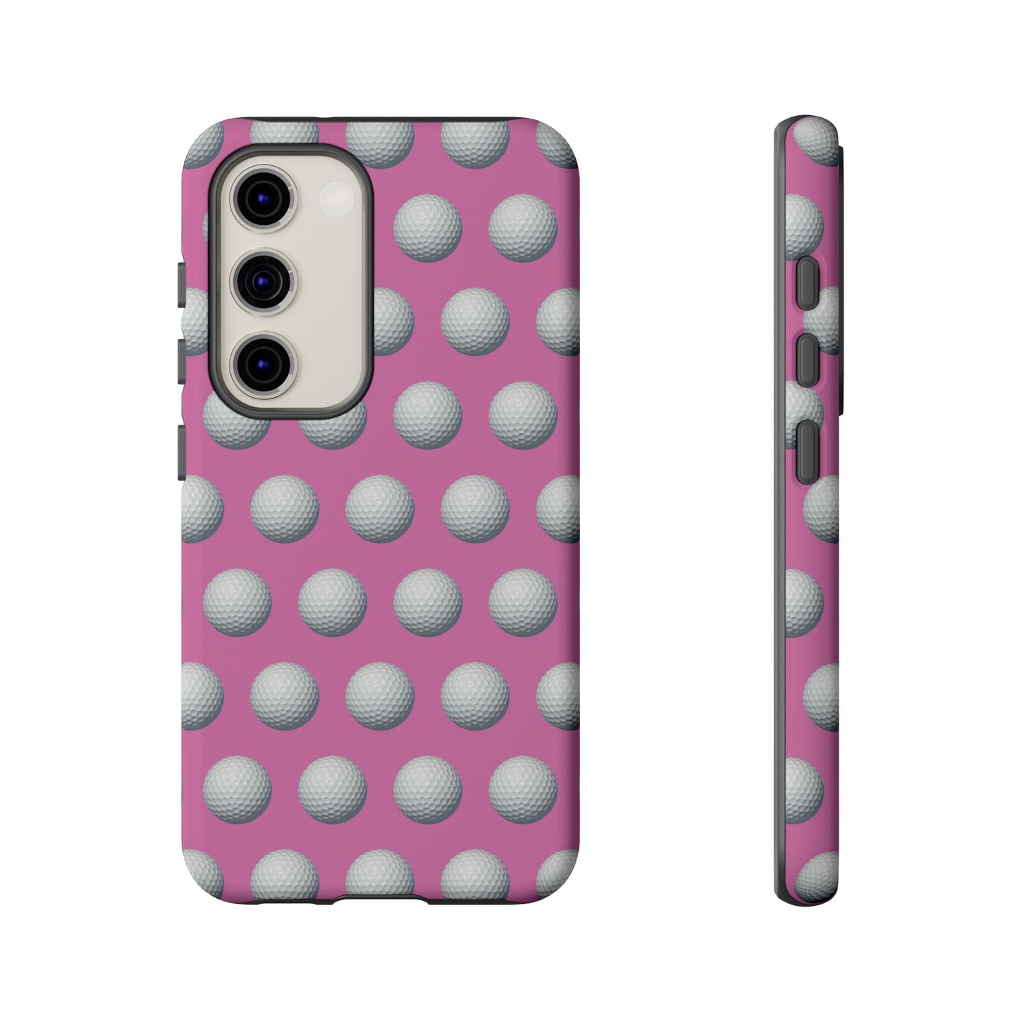 Golf Ball Phone Case Pink