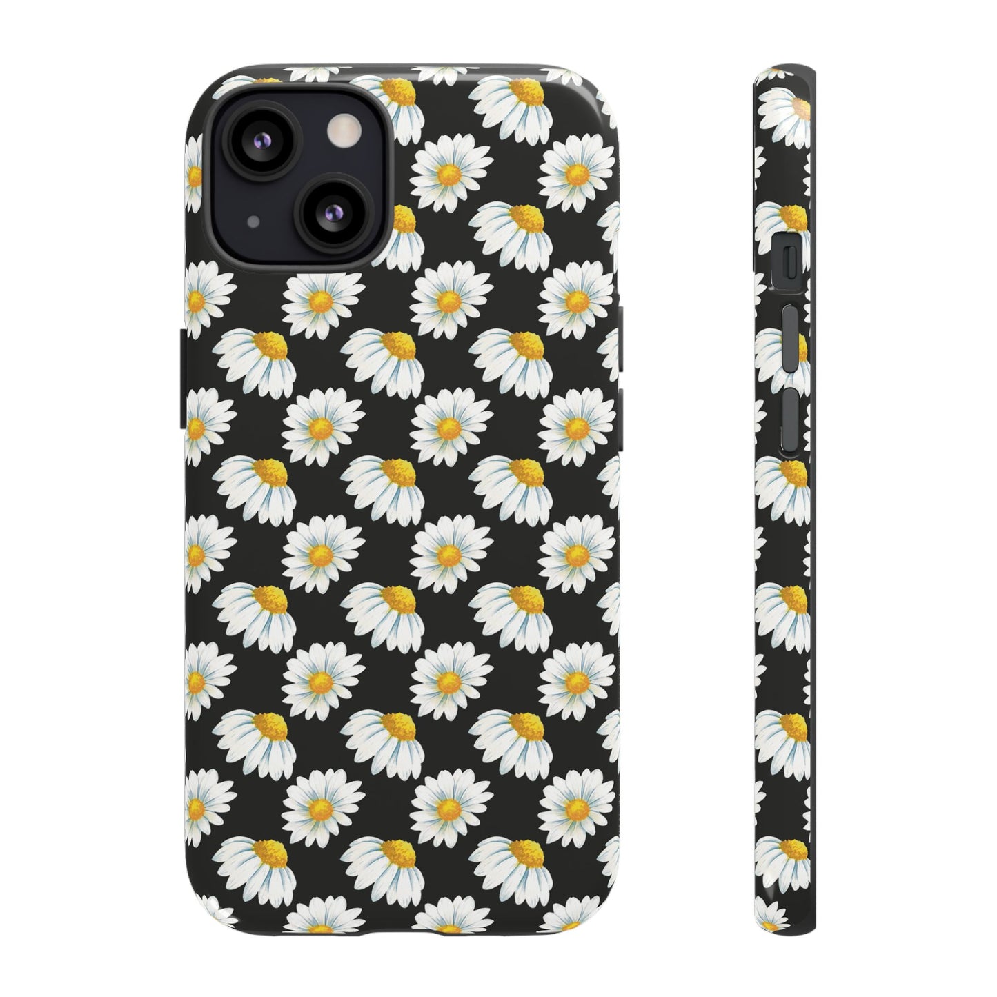 Daisy Phone Case Black