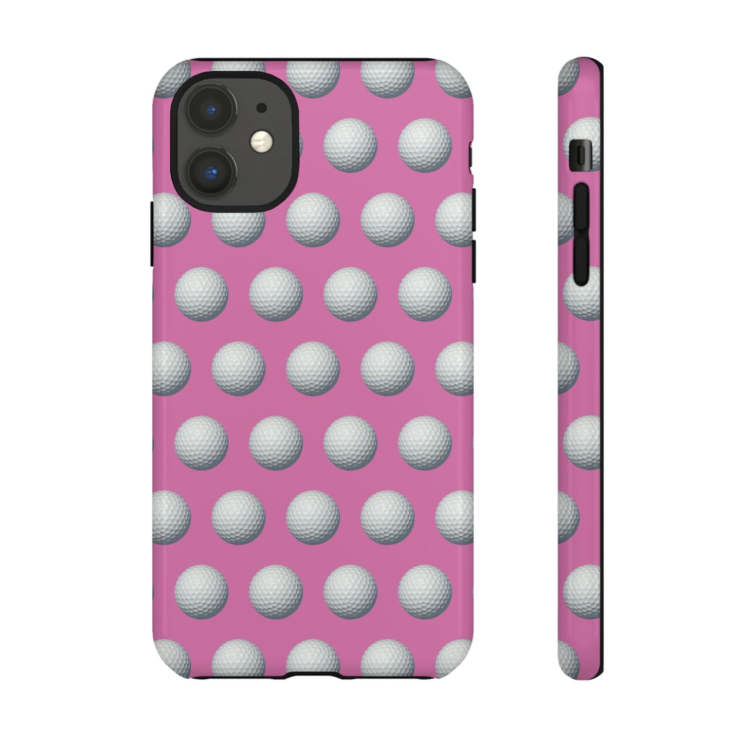 Golf Ball Phone Case Pink