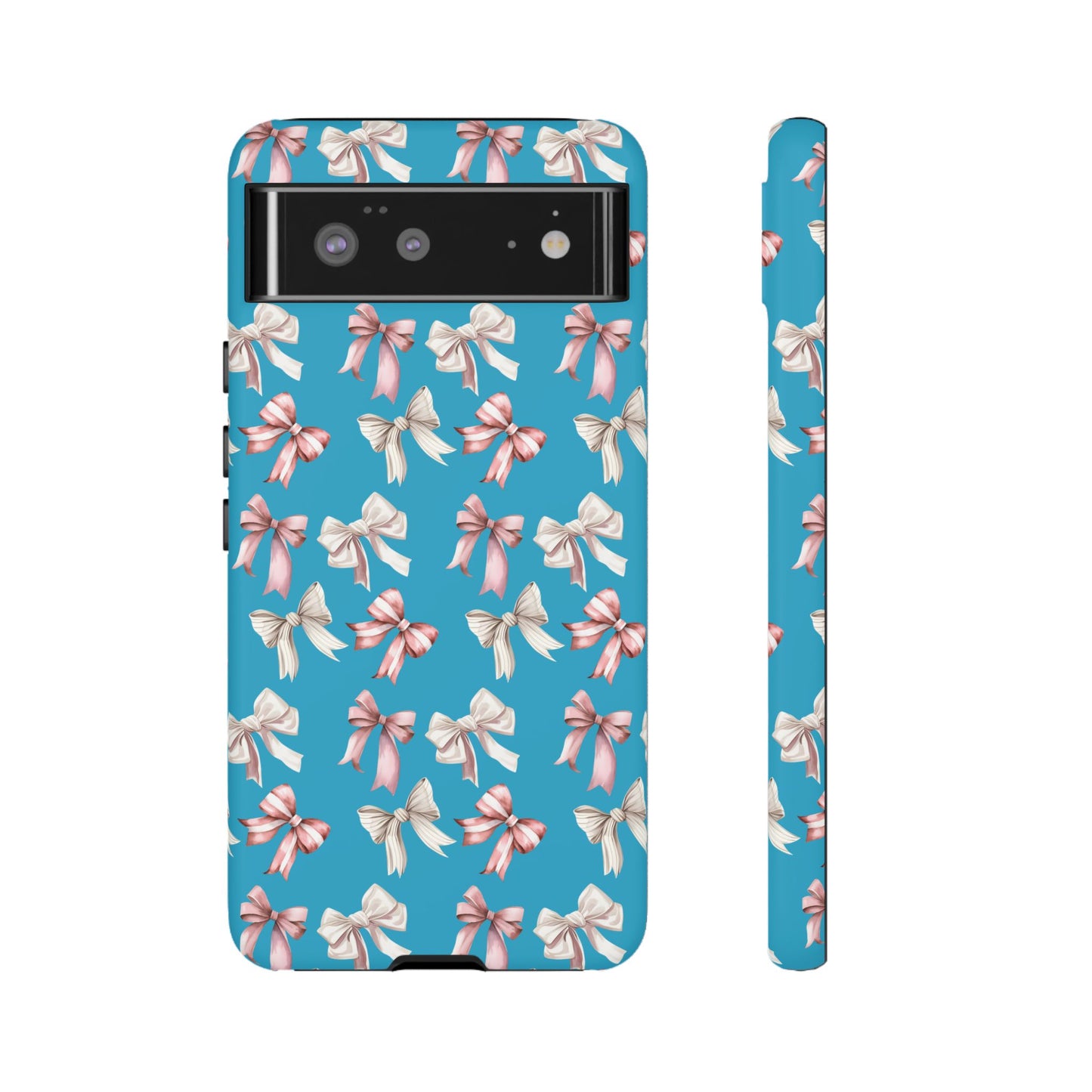 Bow Phone Case Turquoise