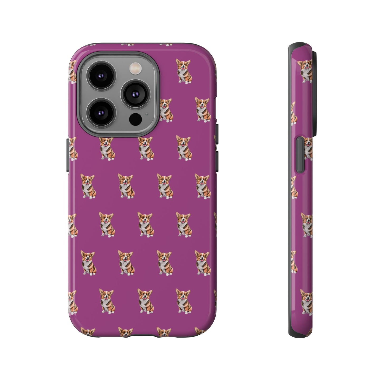 Corgi Phone Case Pink