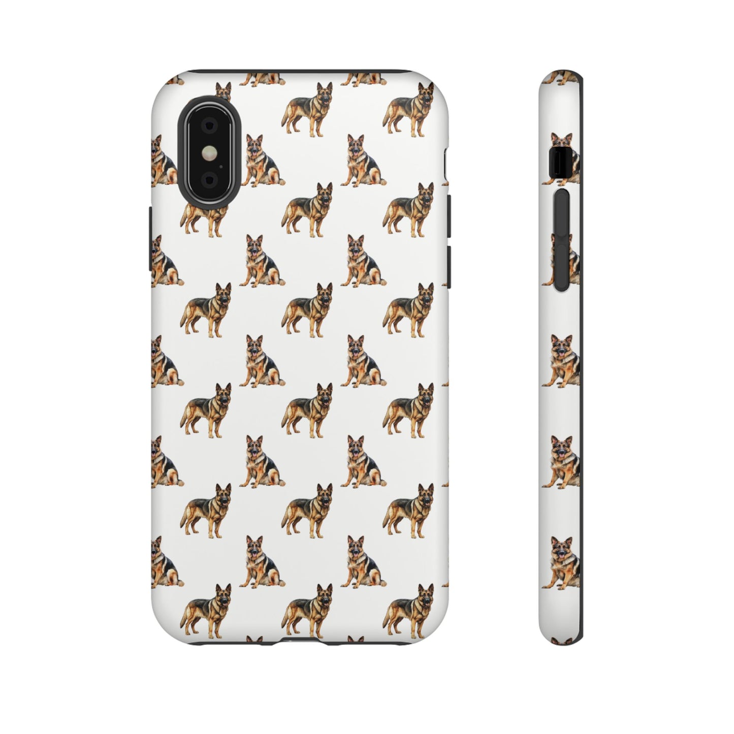 German Shepherd Phone Case White