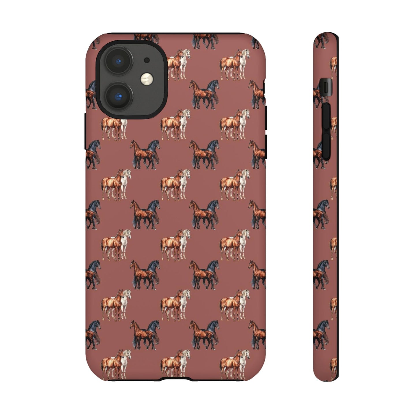 Horse Phone Case Brown