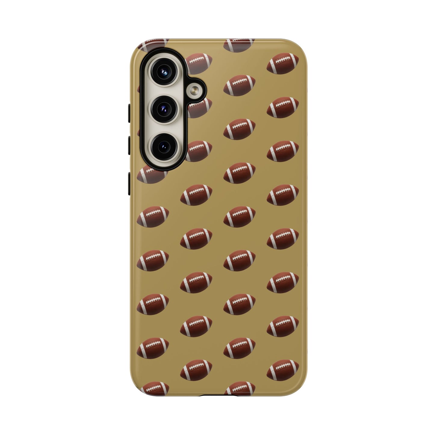 Football Phone Case Gold