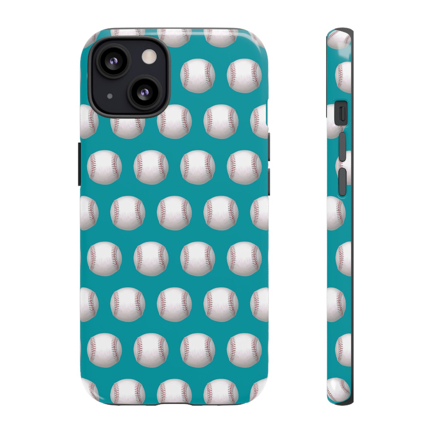 Baseball Phone Case Teal