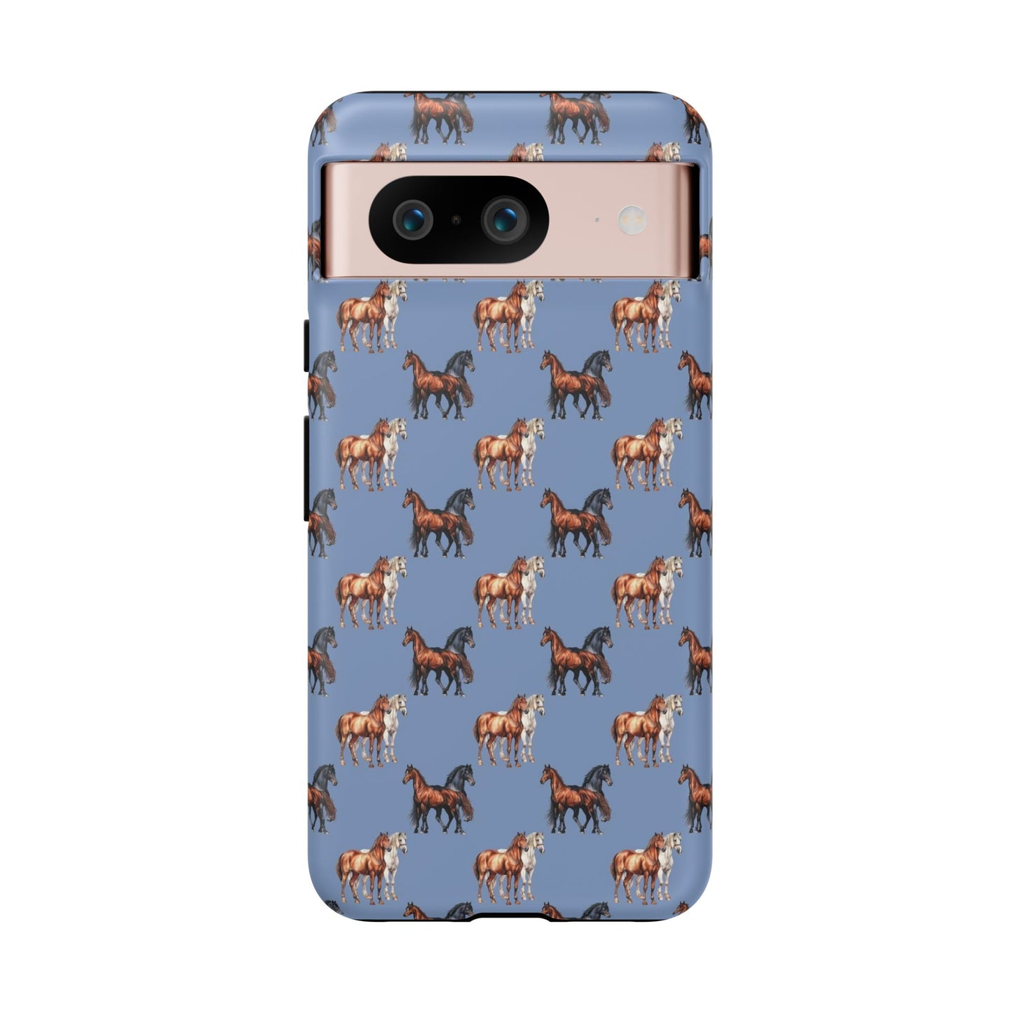 Horse Phone Case Blue