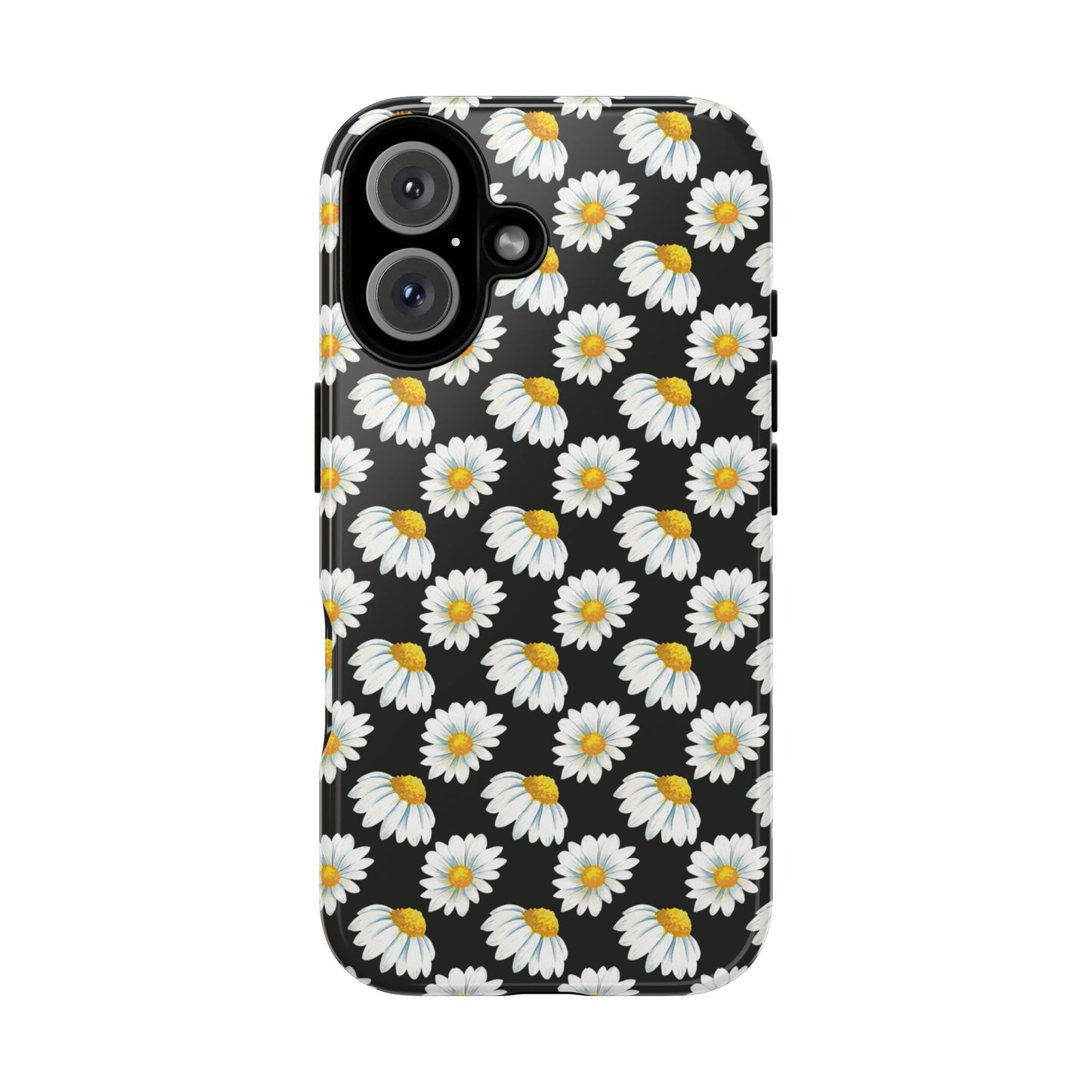 Daisy Phone Case Black