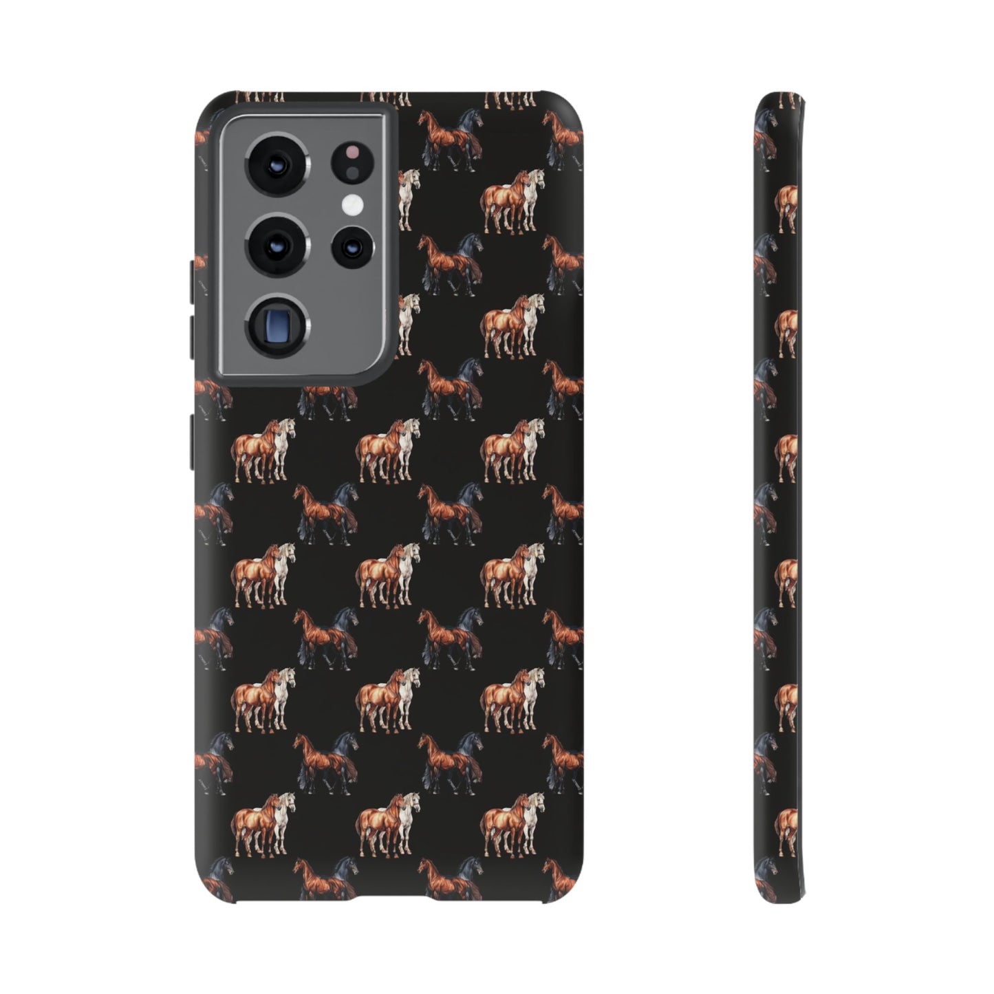 Horse Phone Case Black